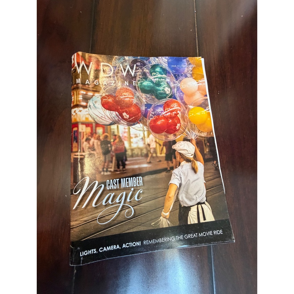 WDW Magazine‎ Issue 101 February 2022 Cast Member Magic Disney World Collectible